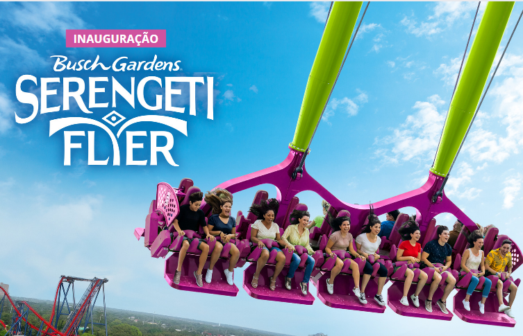 Busch Gardens Tampa Bay Inaugura Serengeti Flyer