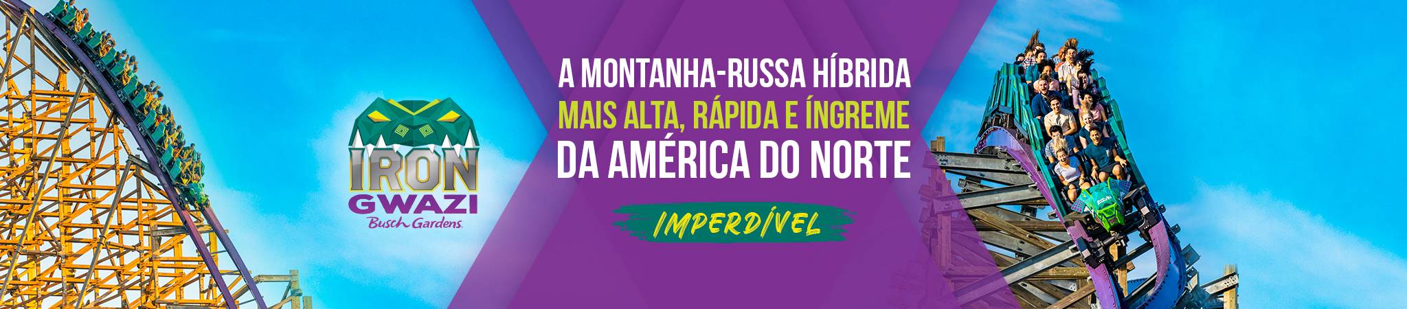 Montanha-russa mais rápida e mais alta da América do Norte é